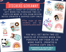 Load image into Gallery viewer, 2025 | CPA Exam Review Notes - FAR | Printed & Shipped | 41 Pages | Financial Accounting and Reporting | 2025 Edition